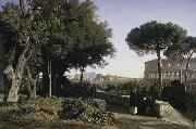 Jean-Achille Benouville Colosseum Viewed from the Palatine oil on canvas